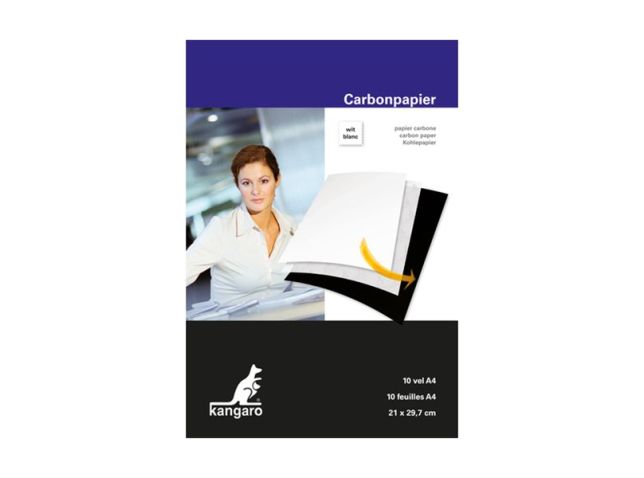 Kohlepapier A4 weiß/pk10