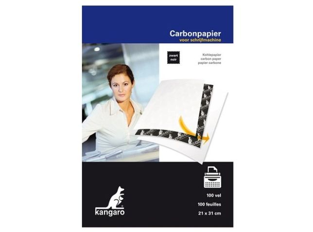 Kohlepapier A4 schwarz