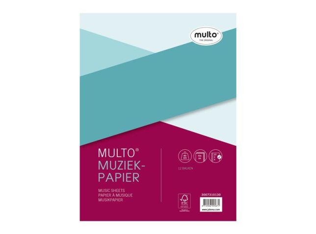 Interieurpapier A4 23-Loch 80 g/m² Musik