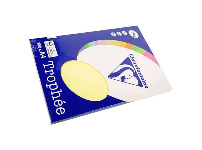 Papier A4 80g gelb pk100v