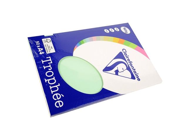 A4-Papier 160g grün/pk50v