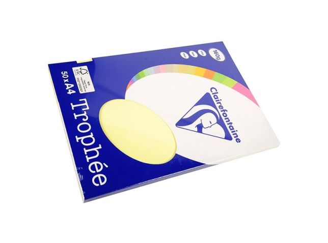 Papier A4 160g gelb/pk50v