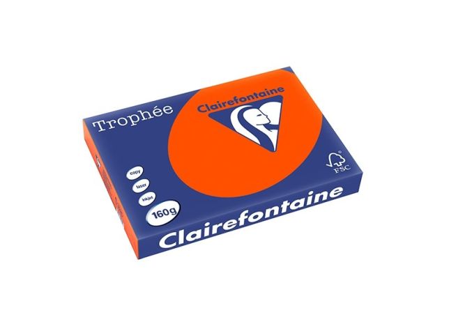 Papier A3 160g Kardinalrot/pk250v