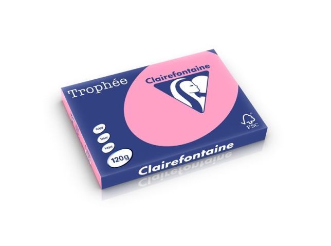 Trophäe Buntes Papier A3 120 g/m² Knallpink