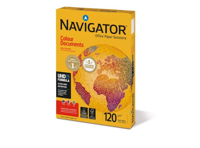 Colour Document Papier A4 120 g/m² Wit