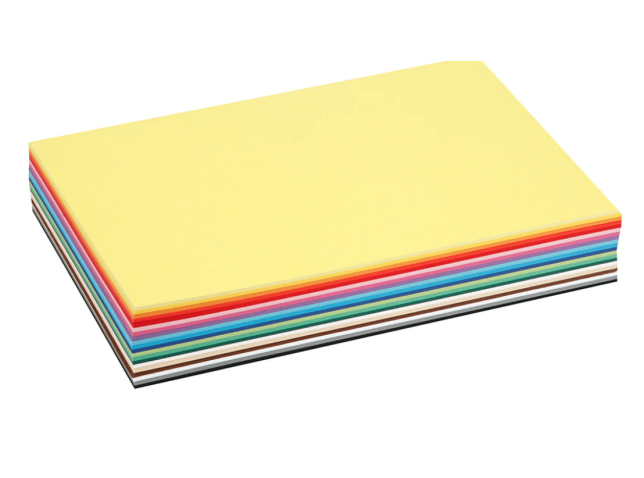 Karton Colortime A4 180g sort./Pk300v