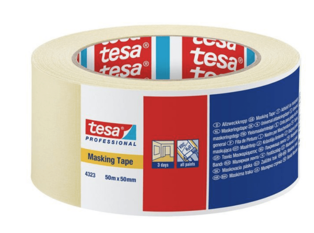 Abdeckband Tesa 50 mm x 50 m (Krepp)