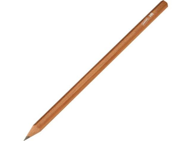 Bleistift, sechseckig, HB, Schaftfarbe: natur