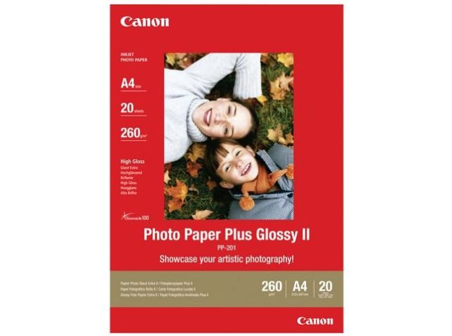 Photo Paper Plus Glossy II A4 260 g/m²