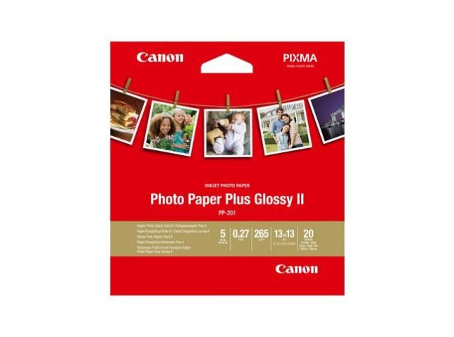 PP-201 Photo Paper Plus Glossy II 13 x 13 cm 265 g/m²