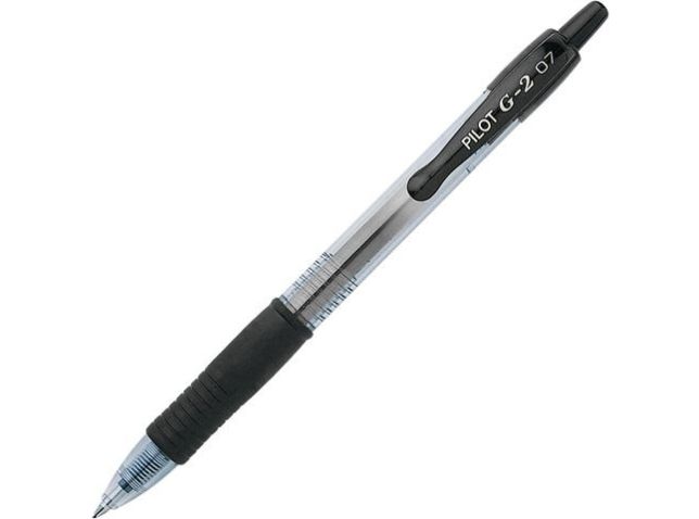 Gelschreiber BL-G2 07, Druckmechanik, 0,4 mm, Schreibfarbe: schwarz