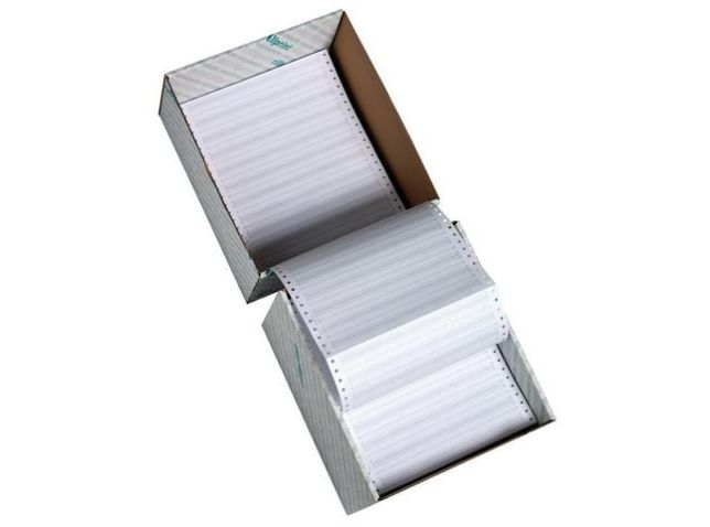 Rillprint - Endlospapier - 1000 Blatt - 27.9 cm x 6.1 m - 60 g/m² (Packung mit 2)