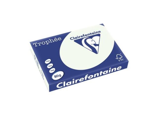 Trophée A3 80 g/m² hellgrünes Mehrzweck-Farbpapier