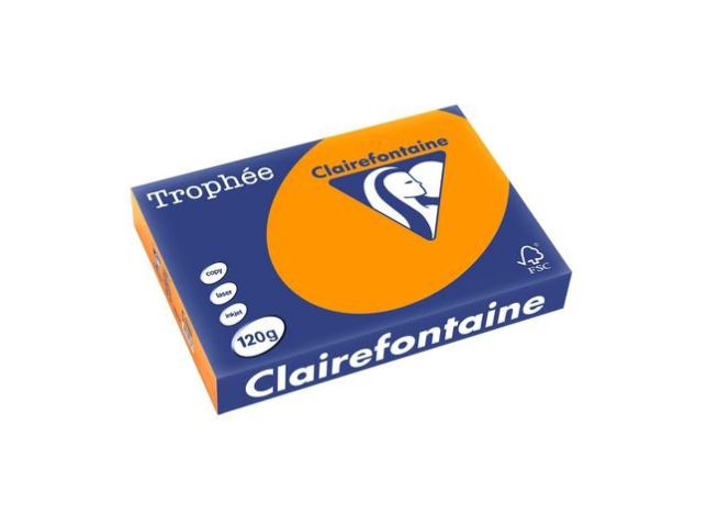 Trophée A4 120 g/m² Mehrzweck-Farbpapier, Flame