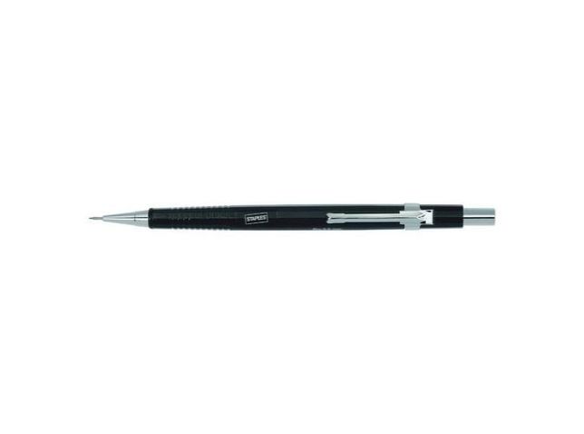 Druckbleistift Pro, mit Radiergummi, nachfüllbar, Minen-Ø: 0,5 mm, HB, Schaftfarbe: schwarz