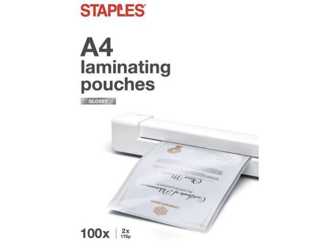 Laminiertasche, A4, 216 x 303 mm, 0,175 mm, farblos
