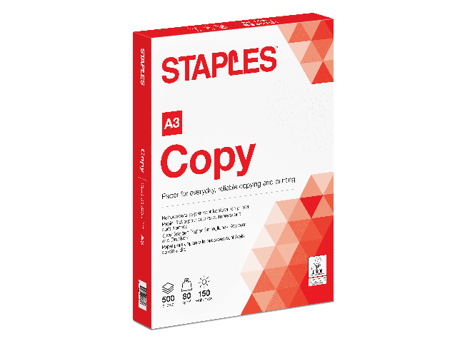 Copy Papier A3 80 g/m² Weiß