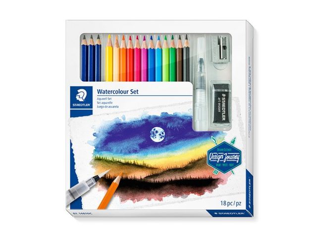 Buntstifte Aquarell sortiert