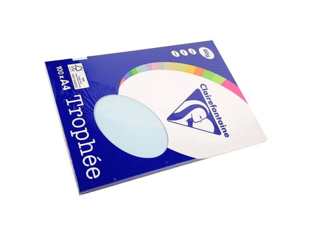 A4-Papier 80g azurblau